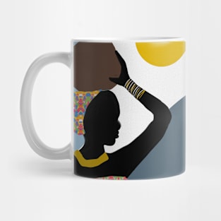 TRIBAL WOMEN NATURE LANDSCAPE Mug